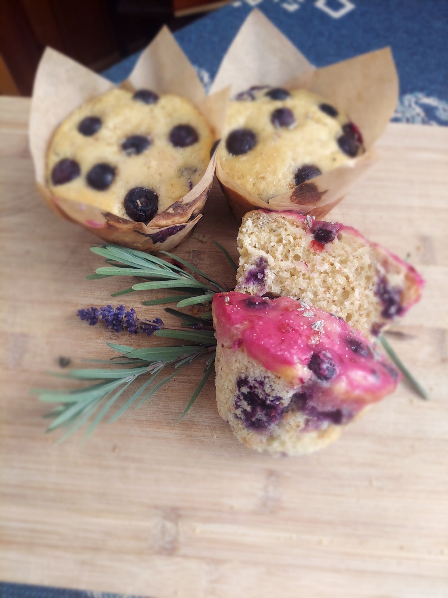 Blueberry Lemon Lavender XL Muffins (3-Pack)
