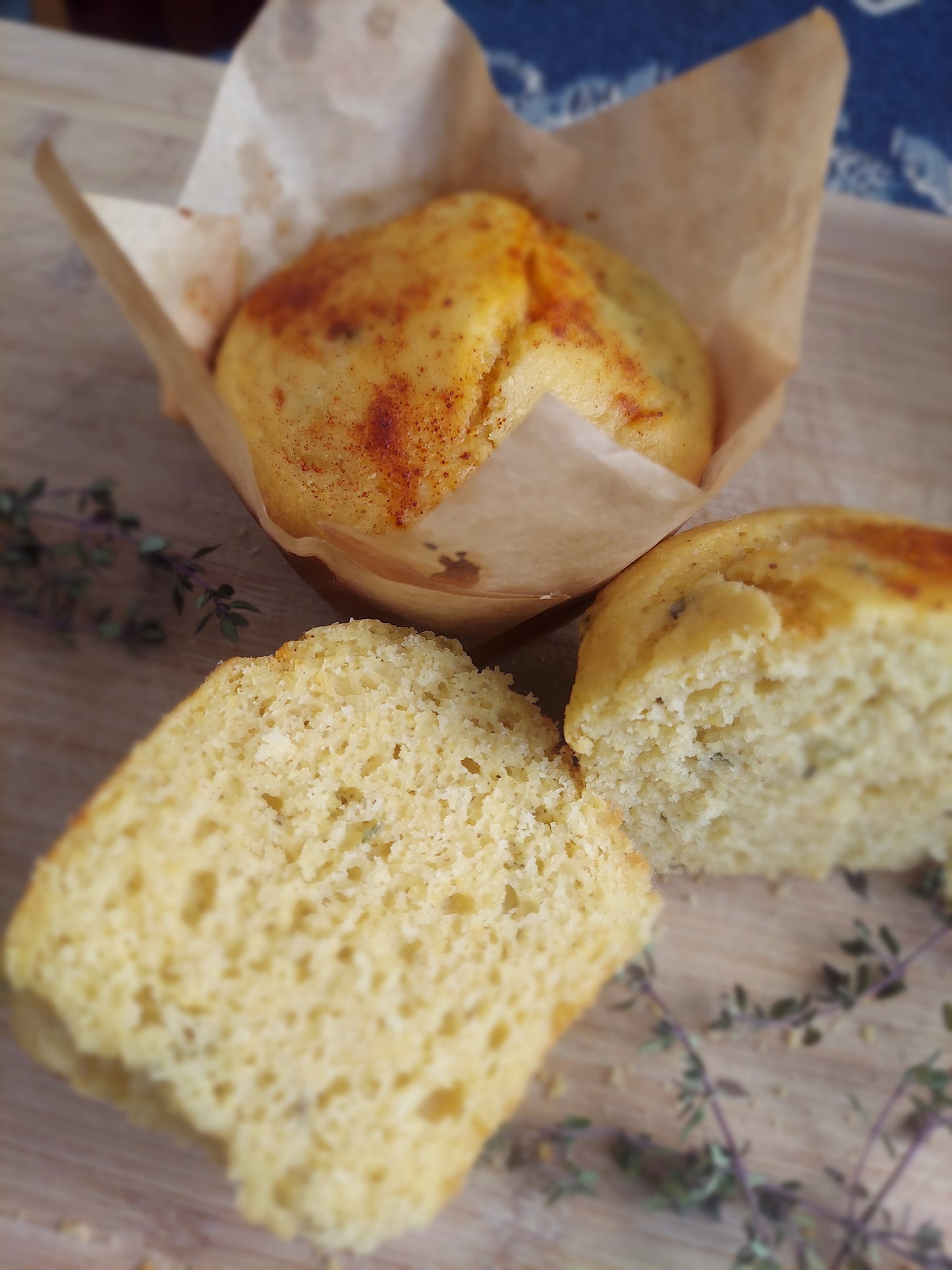Maple–Thyme Cornbread XL Muffins (3-Pack)